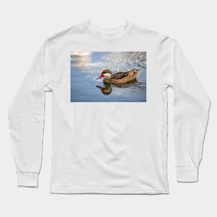 White-cheeked Pintail Long Sleeve T-Shirt